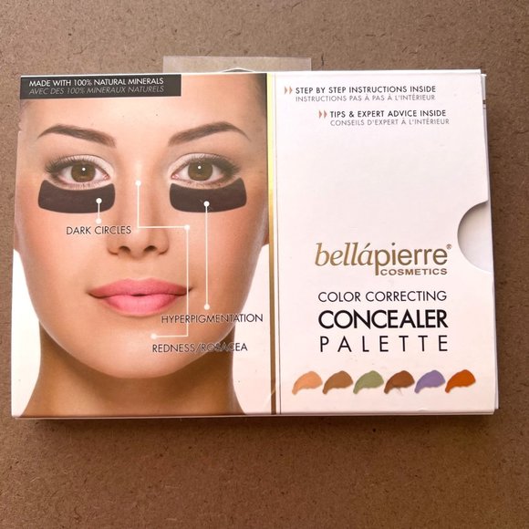Bellapierre Other - BELLAPIERRE COSMETICS COLOR CORRECTING CONCEALER PALETTE / 100% Natural minerals